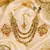 Gold Plated Multi Stone Layered Necklace Set