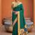 Green Color zari weawing Work Silk Saree