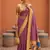 Magenta Color zari weawing Work Silk Saree