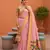 Pink Color zari weawing work Silk Saree