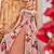 Mauve embroidered chiffon anarkali