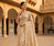 Cream Meenakari Zari weawing Cotton Saree
