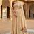 Cream Meenakari Zari weawing Cotton Saree