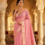 Pink Meenakari Zari weawing Cotton Saree