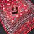 New Designer Roman Silk Ajarakh Print With Real Mirror work Women's Saree With Blouse Set