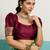 Green banarasi art silk blend zari woven saree with unstitched blouse piece