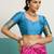 Magenta banarasi art silk blend zari woven saree with unstitched blouse piece