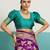Purple banarasi art silk blend zari woven saree with unstitched blouse piece