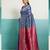 Magenta banarasi art silk blend zari woven saree with unstitched blouse piece