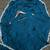 teal embroidery chinon silk ready to wear saree