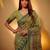 Premium poly cotton saree with traditional threadwork motifs