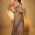 Premium poly cotton saree with traditional threadwork motifs