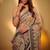 Premium poly cotton saree with traditional threadwork motifs