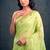 Cotton silk woven saree with traditional zari weaving border