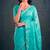 Cotton silk woven saree with traditional zari weaving border
