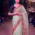 Women's kota tissue saree elegant threadwork & zari border detail