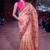 Women's kota tissue saree elegant threadwork & zari border detail