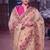 Women's kota tissue saree elegant threadwork & zari border detail