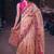 Women's kota tissue saree elegant threadwork & zari border detail