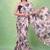 Women's satin silk saree with vibrant digital prints & elegant fluid drape