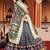 multicolor silk blend printed Lehenga set
