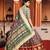 multicolor silk blend printed Lehenga set