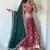 pink silk blend woven Lehenga set