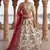 off white silk blend embroidered Lehenga set