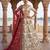 off white silk blend embroidered Lehenga set