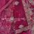 rani pink silk blend embroidered Lehenga set