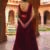 Dark red sequin Lehenga with choli and Dupatta