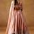 DUSTY CORAL SEQUINS & ZARI EMBROIDERED JIMMY CHOO DESIGNER WEDDING & PARTY WEAR FESTIVAL LEHENGA SET CHOLI FOR WOMEN'S