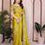 New trendy party wear soft sattin chiffon saree