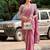 New womens trendy stylish embroidered work  saree