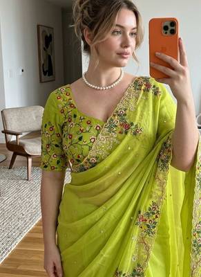 party wear saree 2