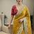 New trendy party wear soft sattin chiffon saree
