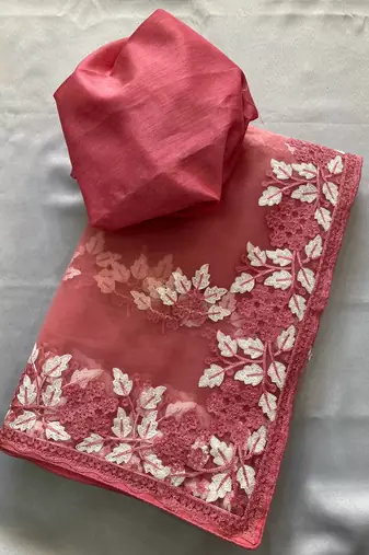party wear soft net saree