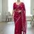 Womens latest stylish party wear soft net saree