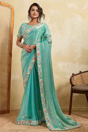 party wear saree