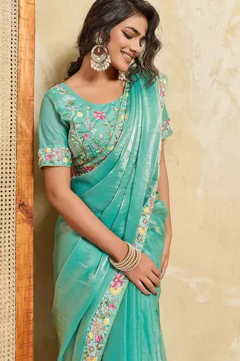 party wear saree