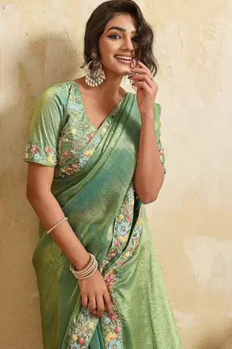 party wear saree