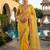 New womens latest party wear soft chiffon silk saree