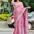New womens trendy stylish embroidered work  saree