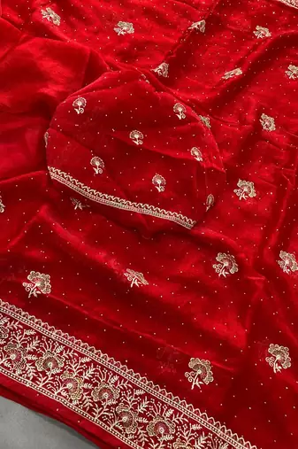 party wear soft chiffon silk saree