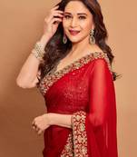  party wear silk saree