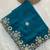 New trendy party wear soft satin chiffon saree