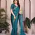  party wear soft satin chiffon saree