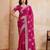 Womens new latest party wear soft georgette saree