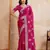 Womens party wear soft georgette saree