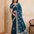 Womens party wear soft georgette saree